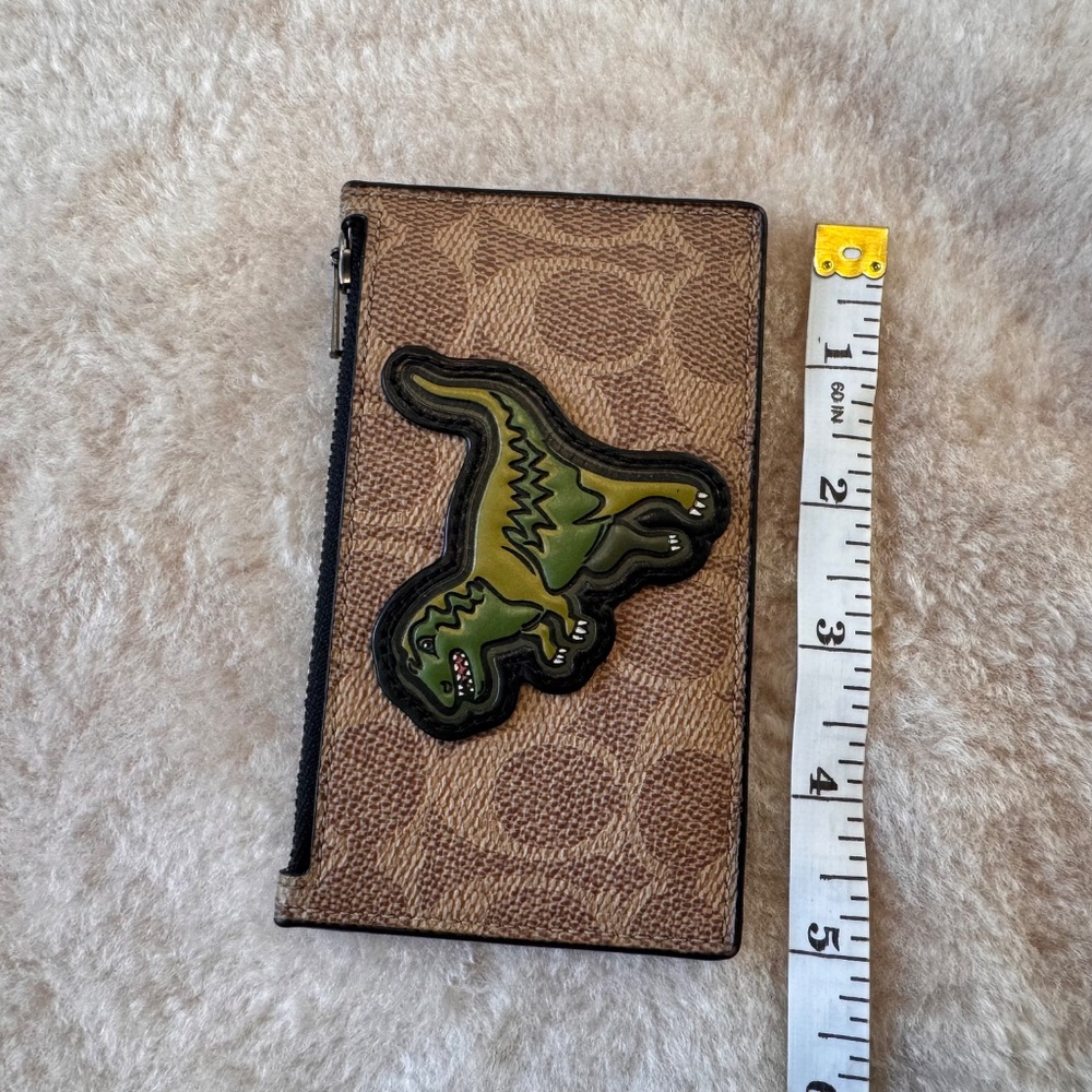 SAMPLE Coach Rexy Zip Cardcase SAMPLE - Picture 2 of 5